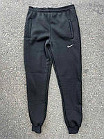 Штани, утеплені, спортивні чоловічі штани фліс, штани чорні зима