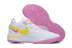 Nike Zoom LeBron NXXT Gen білі чоловічі баскетбольні кросівки