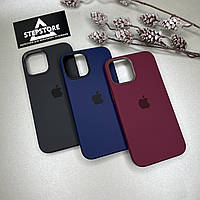 Чехол Silicone Case с Magsafe для Iphone 12 pro max без швов с анимацией закрытым низом