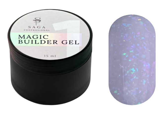 Гель для нарощування Saga Builder Magic Gel 02