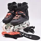 Ролики жіночі фріскейт Rollerblade Twister XT W Black Mint, фото 4