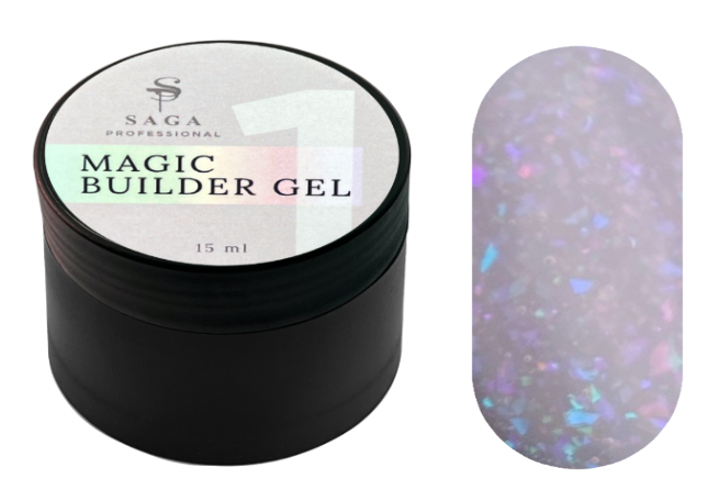 Гель для нарощування Saga Builder Magic Gel 04