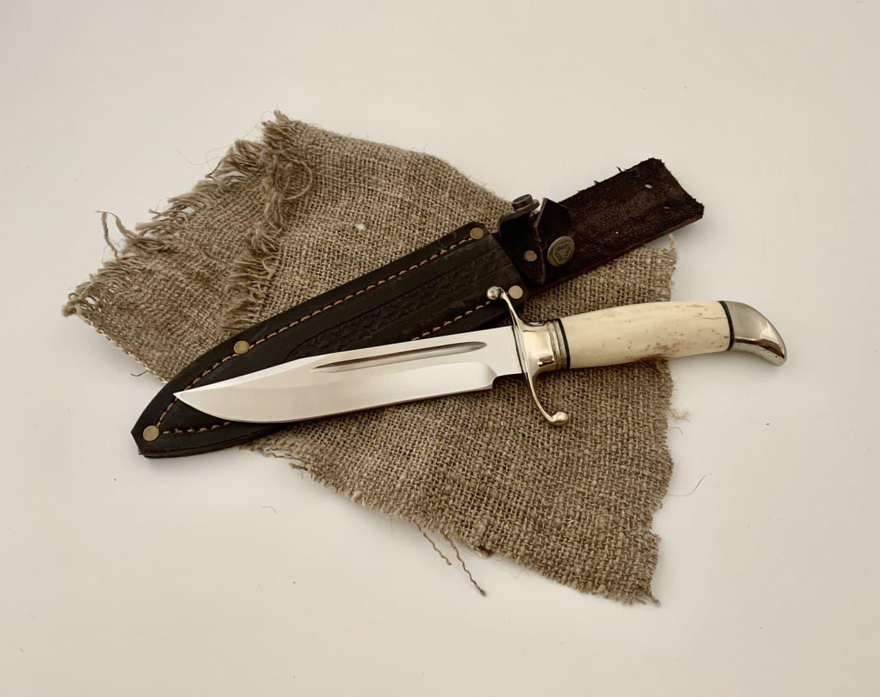 Ніж ручної роботи Фінка сталь 95х18, фото 1