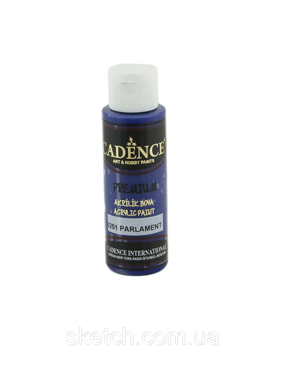 Акрилова фарба Cadence Premium Acrylic Paint, №0251 Парламентський синій, 70мл, фото 1