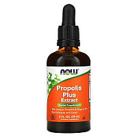 Экстракт прополиса плюс NOW Foods "Propolis Plus Extract" с экстрактом эхинацеи и гвоздики (60 мл)