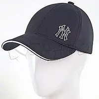 Бейсболка закрытая универсальная на стрейч резинке (flex-fit) кепка кукуруза с брендовой вышивкой New York
