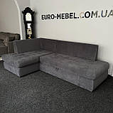 Новий розкладний диван в тканині купити для сну, фото 5