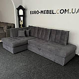 Новий розкладний диван в тканині купити для сну, фото 2