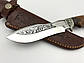 Ніж ручної роботи «Кельтський Ведмідь» мельхіор сталь 95х18, фото 5
