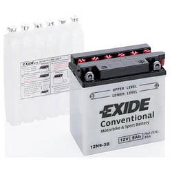 Mотоакумулятор Exide 9 ah 12N9-3B (сухозаряджений)