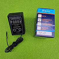 Цифровий Терморегулятор (з Таймером) розеточний DALAS 16А / Т= 0...+200°С / 220V / L=1,5м до автоклава, дистилятора, стерилізатора