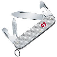 Нож складной, мультитул Victorinox Cadet Alox (84мм,9 функций), серебренный 0.2601.26