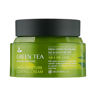 Крем для лица Enough Bonibelle Green Tea Fresh Moisture Control Cream 80 мл