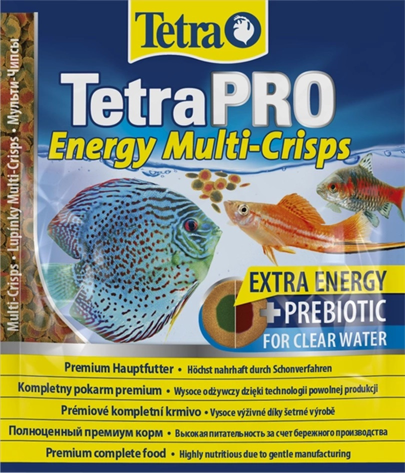 Чипсы премиум корм TetraPRO Energy Multi Crisps для аквариумных рыбок ...