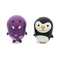 Іграшка для ванни Munchkin "Пінгвін та морж" (Колір Голубой)