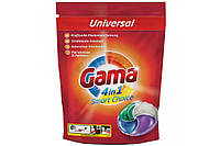 Капсулы для стирки Gama 4 in 1 Universal 60 шт