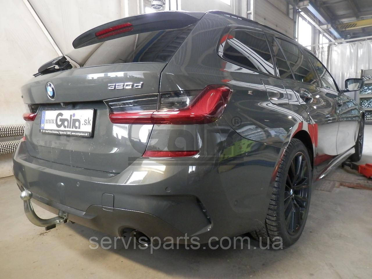 Оцинкований фаркоп на BMW 3-series G20 G21 2019- (БМВ 3)