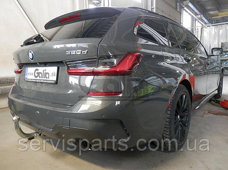Оцинкований фаркоп на BMW 3-series G20 G21 2019- (БМВ 3), фото 1