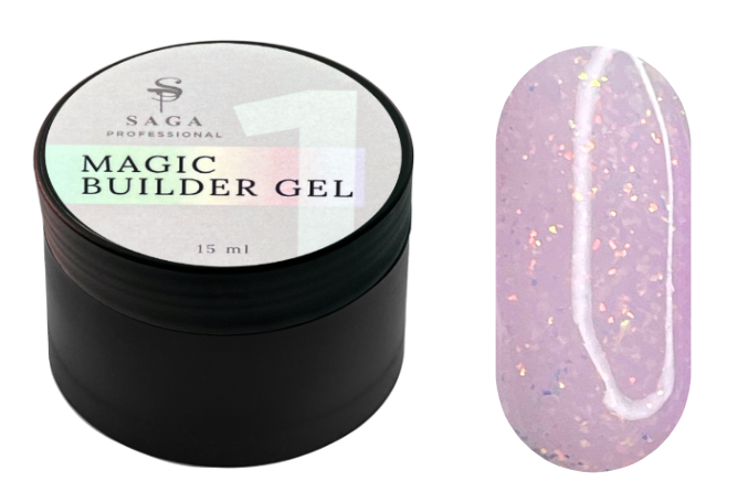 Гель для нарощування Saga Builder Magic Gel 07