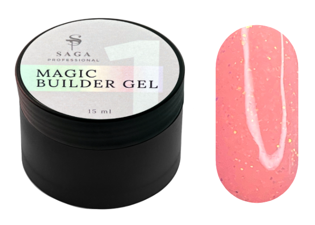 Гель для нарощування Saga Builder Magic Gel 09