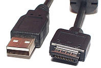 Кабель пристроїв Delock USB2.0 A-mini12p M M 1.5m Canon D3.4x8.6mm Ferrite чорний (70.08.2264 AO, код: 7454303