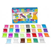 70141L Набор для лепки с воздушным пластилином Elastic Clay 20 sticks TM Lovin