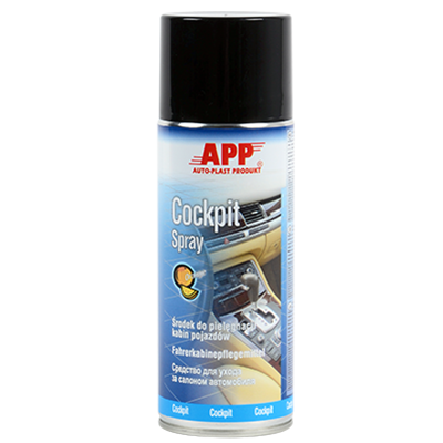 Засіб для полірування салону APP Cockpit Spray – аерозоль 400мл., фото 1