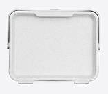 Відро пластикове універсальне 10 літрів Viva білий фолк 25*20*31.5 см (ПолімерАгро), фото 4