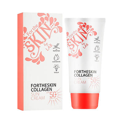 Сонцезахисний крем з колагеном ForTheSkin Collagen Sun Cream SPF50+ PA+++ 70 мл