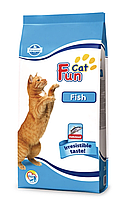 Сухой корм для взрослых котов и кошек всех пород Farmina Fun Cat Fish с рыбой 20 кг