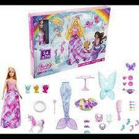 Лялька Барбі Дрімтопія Різдвяний календар Barbie Dreamtopia Fairytale Advent Calendar 2022 HGM66