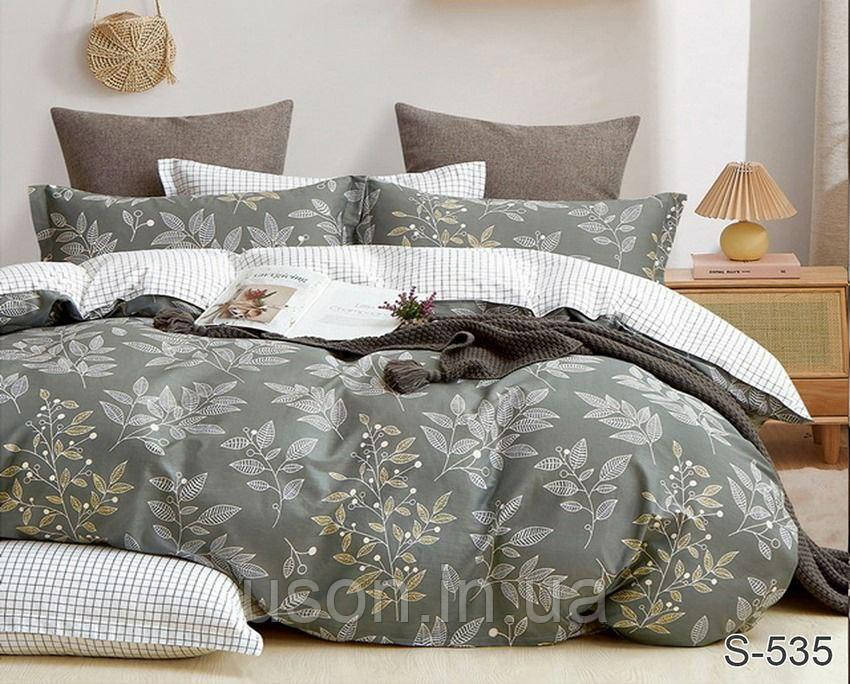 Комплект постільної білизни сатин люкс TM Tag S-535, фото 1