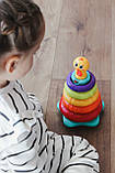 Пірамідка музична Райдужне каченя 2101, фото 3