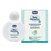 Одеколон дитячий освіжаючий Chicco Baby Moments, 100 мл