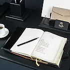 Щоденник шкіряний "Києво-Печерська Лавра" Чорний формат А5 формату  не датований, змінний блок, фото 10