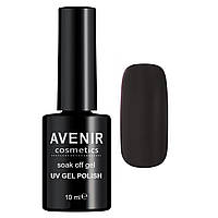 Гель-лак Avenir Cosmetics PRO №97 Черная эмаль