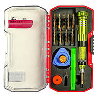 DC Набор инструментов A-2120 (Ручка, 10 бит, лопатка, присоска, медиатор, намагничиватель/размагничиватель,