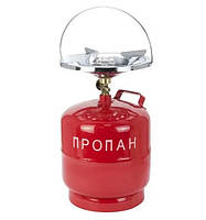 Газовий керамічний нагрівач Nurgaz 310P у комплекті з балоном пропан 8 літрів, фото 3