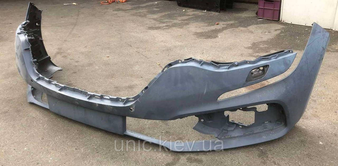 Бампер передній Рено Талісман рестайл новий (омивач / парктронік)