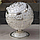 Настільна креативна вінтажна оригінальна металева сферична попільничка з кришкою, фото 3