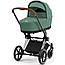 Cybex Priam 4.0 коляска 2 в 1 Leaf Green шасі Chrome Brown, фото 2