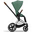 Cybex Priam 4.0 коляска 2 в 1 Leaf Green шасі Chrome Brown, фото 6