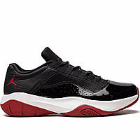 Кросівки Nike Air Jordan 11 Cmft Low Black Red, Чоловічі кросівки, найк джордан 11