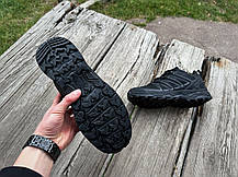 Чоловічі зимові кросівки з хутром Salomon XT-4 OG Full Black чорні водонепроникні, фото 6