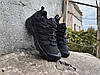 Чоловічі зимові кросівки з хутром Salomon XT-4 OG Full Black чорні водонепроникні, фото 10