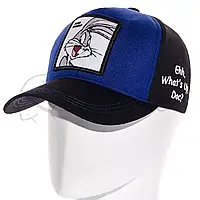 Бейсболка тракер котоновая кепка Unisex Bugs Bunny SUB21784 Черный-электрик