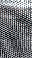 Сетка просечно-вытяжная 2х8 лист 500х1500 мм материал: оцинкованная сталь