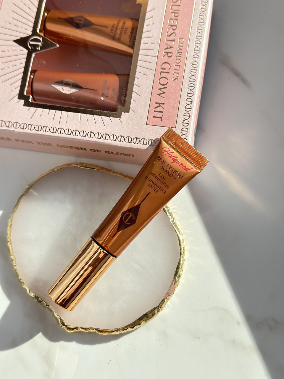 Хайлайтер для обличчя CHARLOTTE TILBURY Highlighter Wand Spotlight 5ml ( набору)!