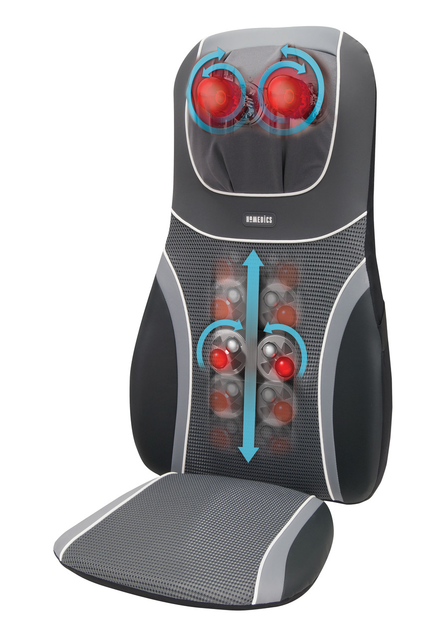 Масажна накидка HoMedics SensaTouch 3D Shiatsu з прогрівом 2в1, 3D-маслянням шиї та пружинною технологією