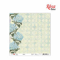 Папір для скрапбукінгу "Flora" 3, 30,5 * 30,5 см, 180г / м2 ТМ ROSA Talent (481701-3)